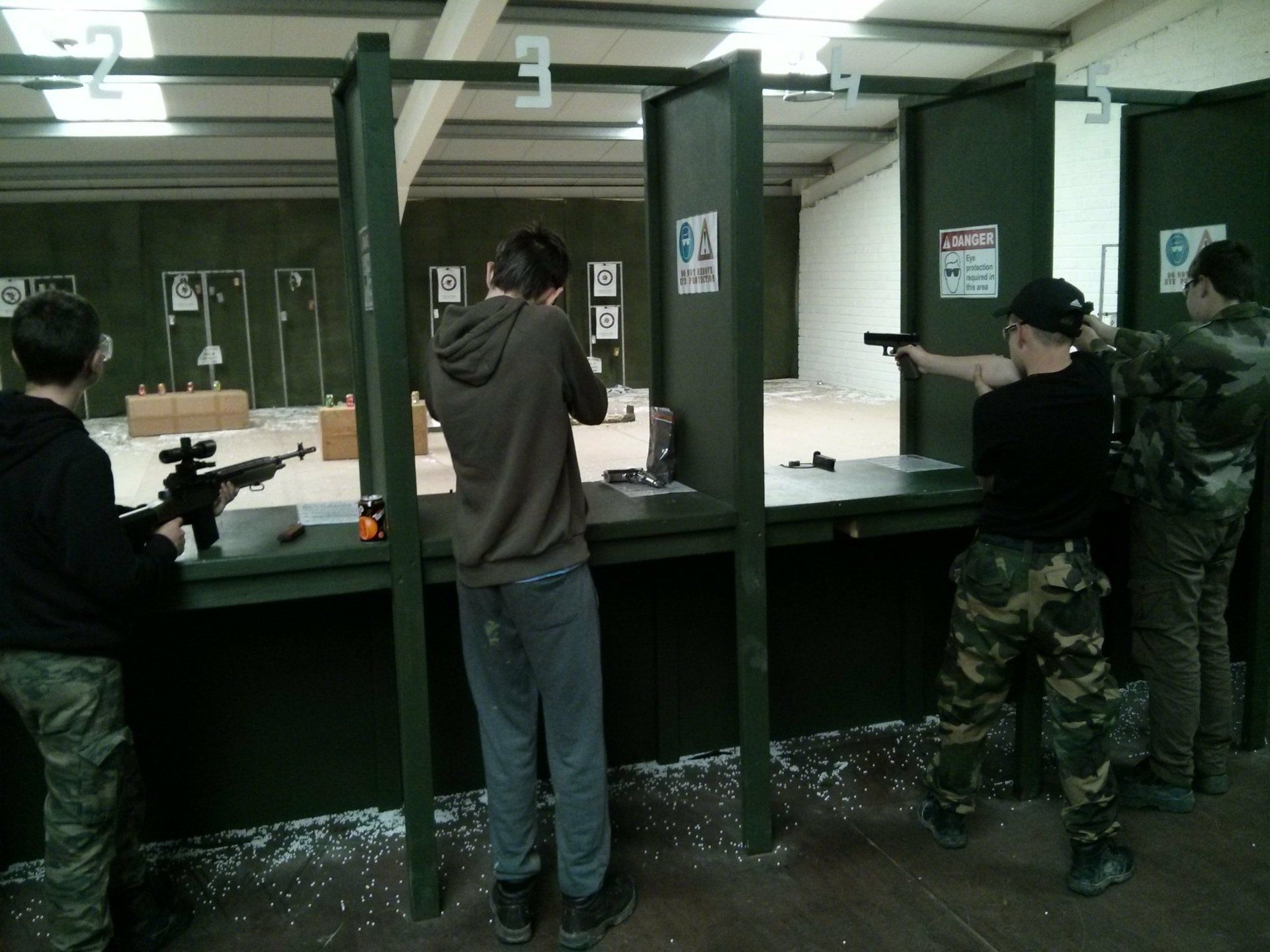 U16s Wolfpack @ Waterford Airsoft Shooting Range 
