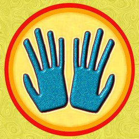 Blue Hands emblem