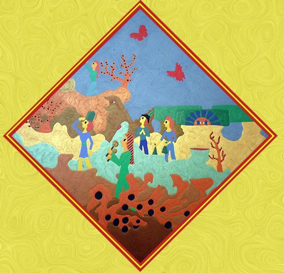 Sixth Primary Epoch Majastas image right of Triptych