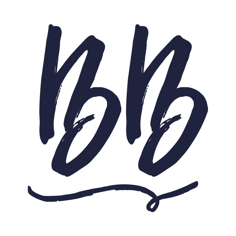 It is a handwritten logo that looks like graffiti.