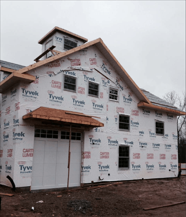House Under Construction - Garage Door Service in Richmond, IN