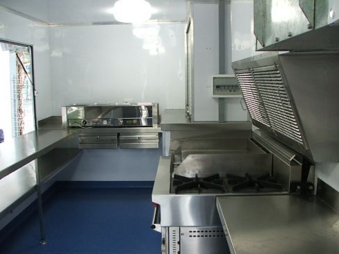 Kitchen thanks to steel fabrication on the Sunshine Coast