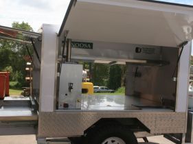 Stainless steel trailer
