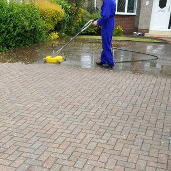 Pressure washing