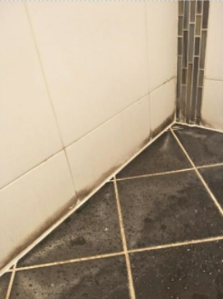 shower before