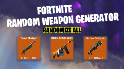Random Fortnite gun generator