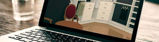 Computer Generated Custom Closet Design