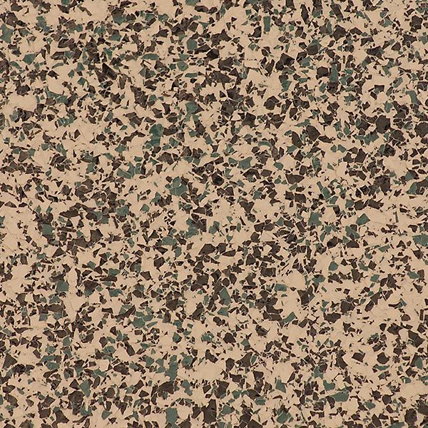 Camouflage garage floor option