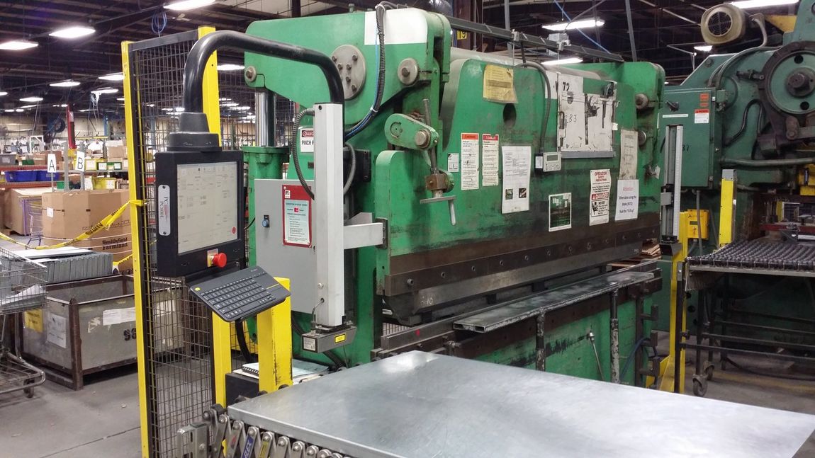 Accupress press brake upgrades by PC Controls