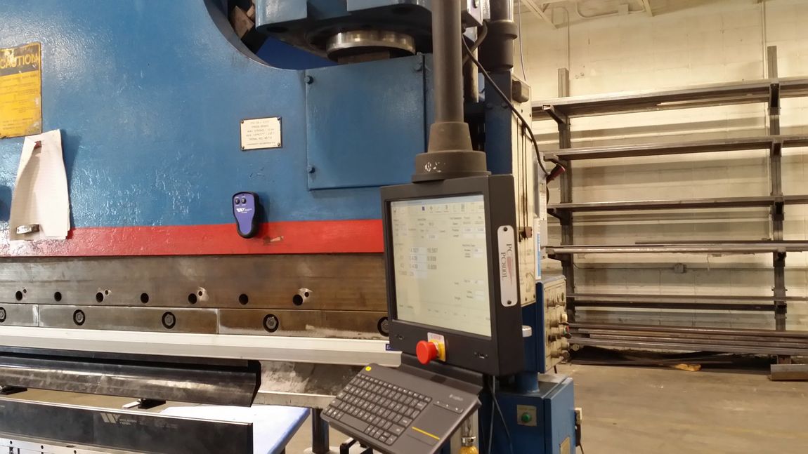 Cincinnati Press Brake upgrades by PC Controls