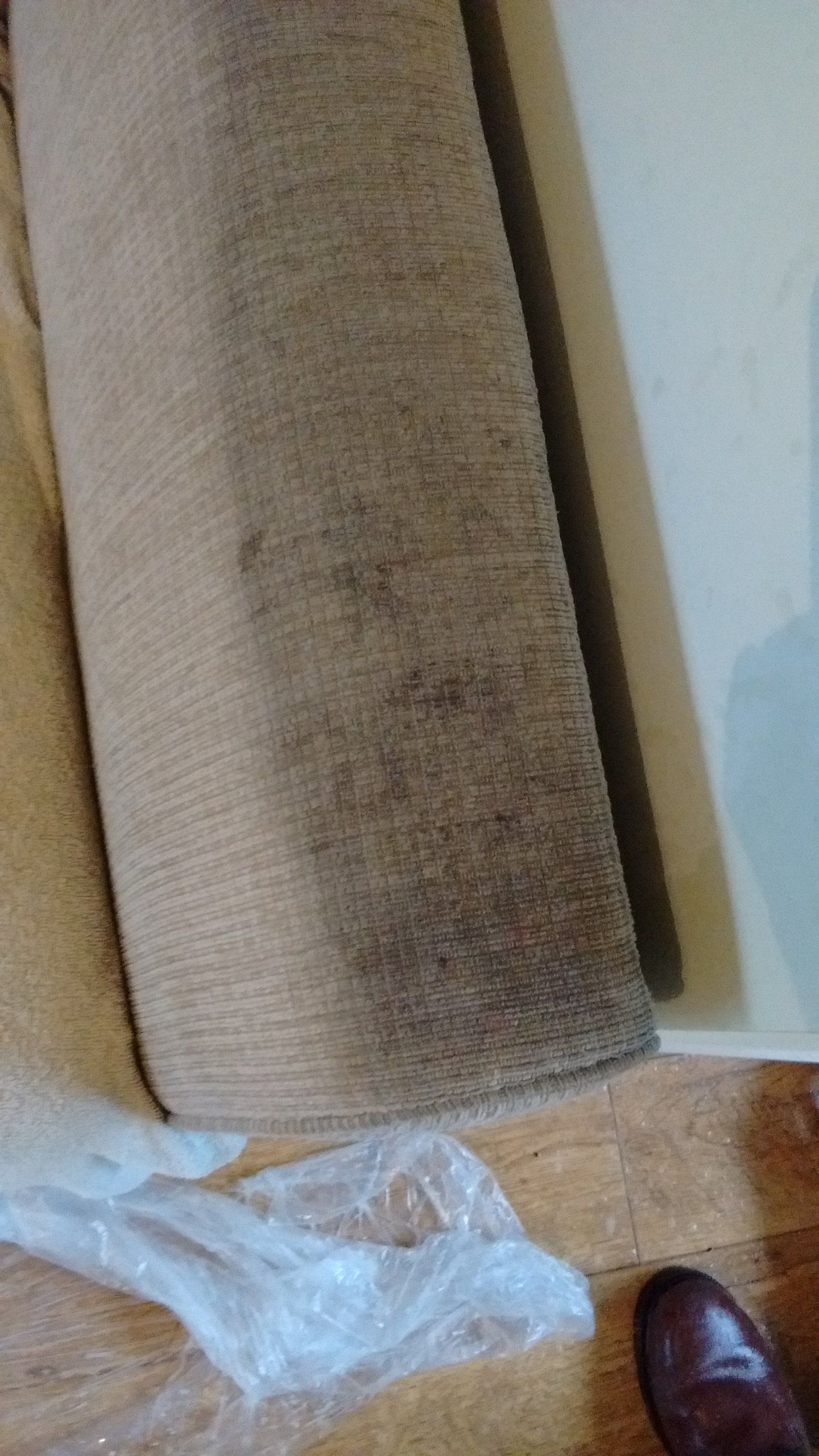 dirty rug