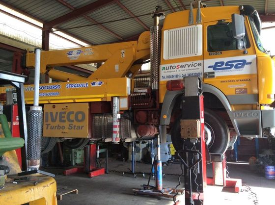 Camion sollevato