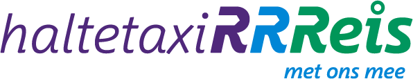 Het haltetaxiRRReis logo