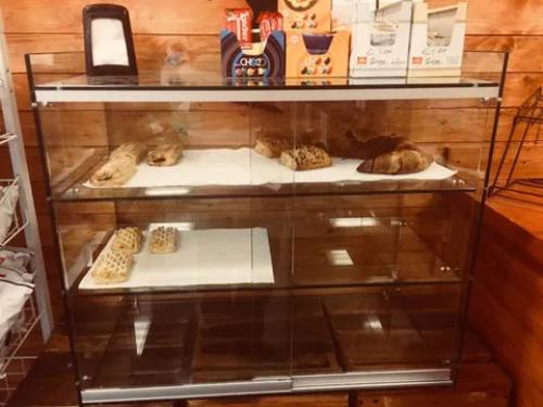 Espositore in vetro per pasticceria