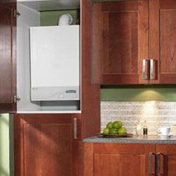 boiler maintenance in the kitchen