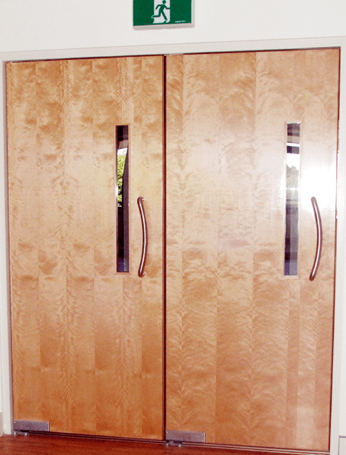 Comm Slider 500 Curly Birch — Door Specialist in Wauchope, NSW