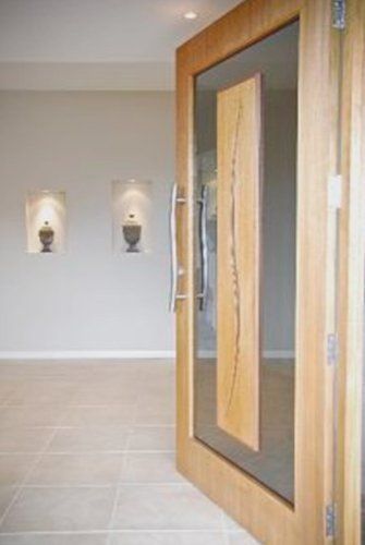 Wood And Glass Door — Door Specialist in Wauchope, NSW