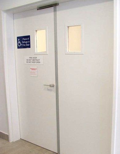 Fire Rated Pair with 300x200 VP — Door Specialist in Wauchope, NSW