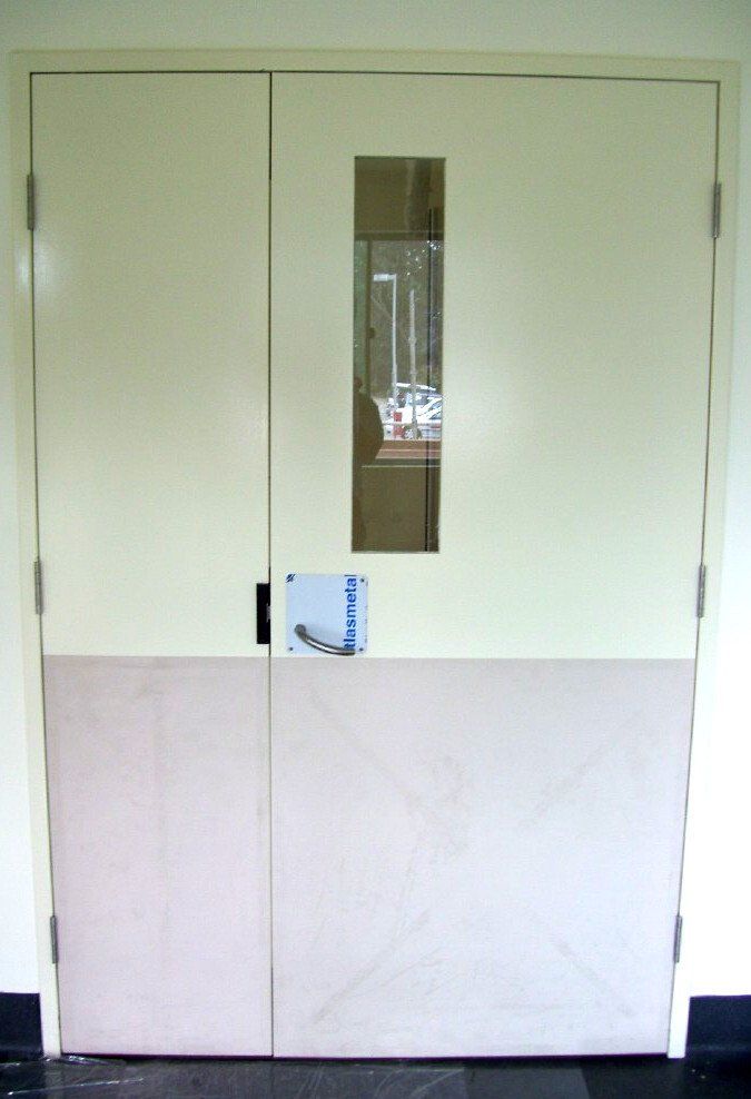 Solid Core Pair Anti Ligiture Hardware — Door Specialist in Wauchope, NSW