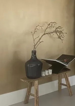 krijt verf painting the past gold