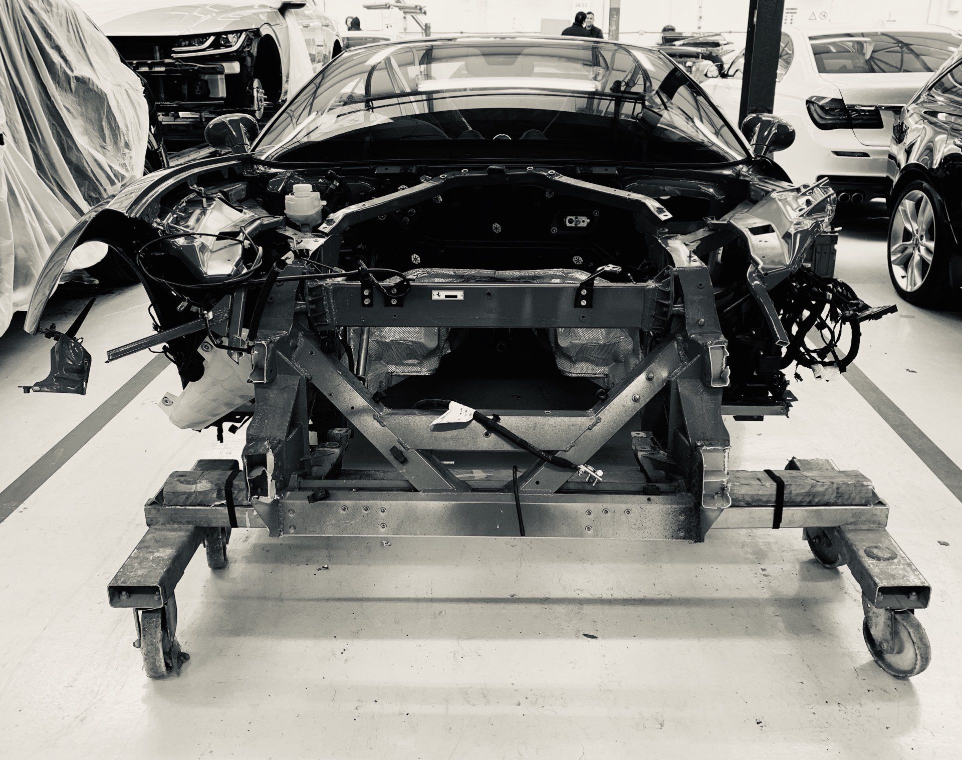 Ferrari Approved vehicle accident repair