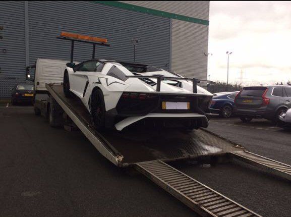 McLaren collection for repair