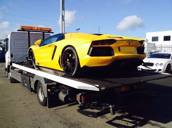 Lamborghini collection for repair