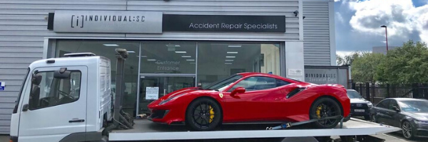 Ferrari repairs at ISC