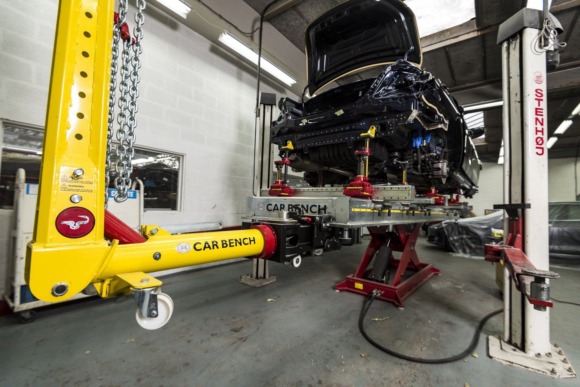 Structural vehicle damage repairs at Individual Specialist Cars