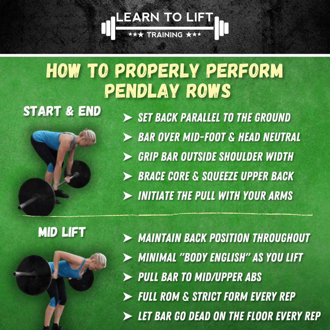 Personal Training Glasgow - How To Properly Perform Pendlay Rows