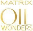 The logo for matrix oil wonders is a gold logo on a white background.