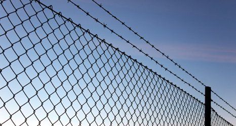 iron fence