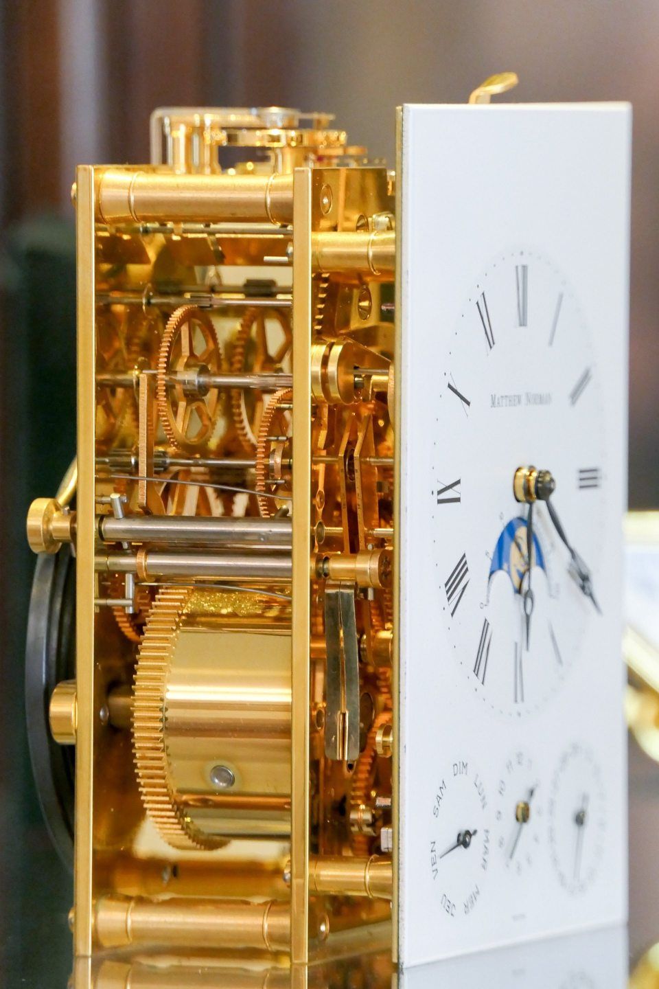 watch with visible mechanisms