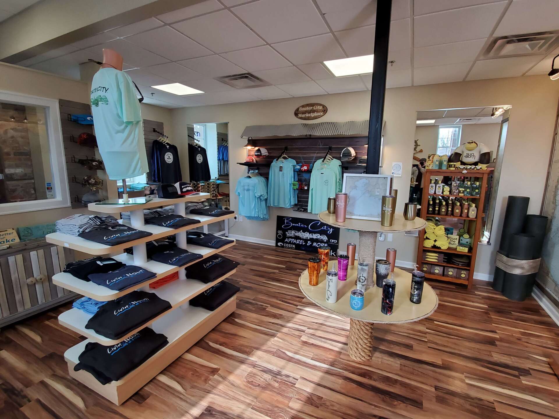 Coastal Apparel and Accessories at Boat City Marketplace in New Baltimore, MI