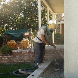 Pointing and chemical cleaning