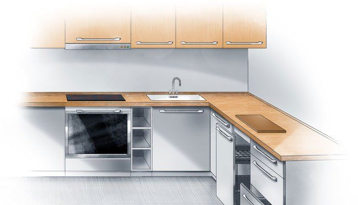 Age-friendly kitchen