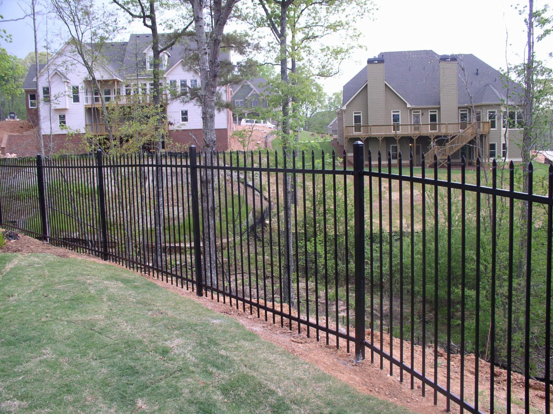 ornamental iron fence
