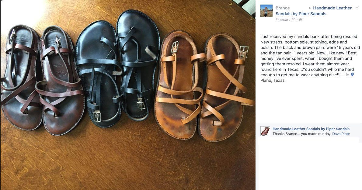 review for resole of three pairs, 15 and 11 years old