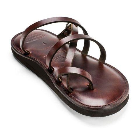 the Slip on style, handmade leather sandal
