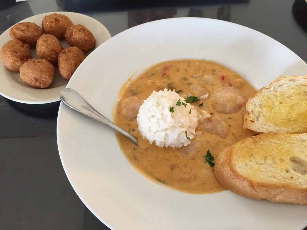 Shrimp Dish With Bread On The Side — Vestavia, AL — Cajun Seafood House