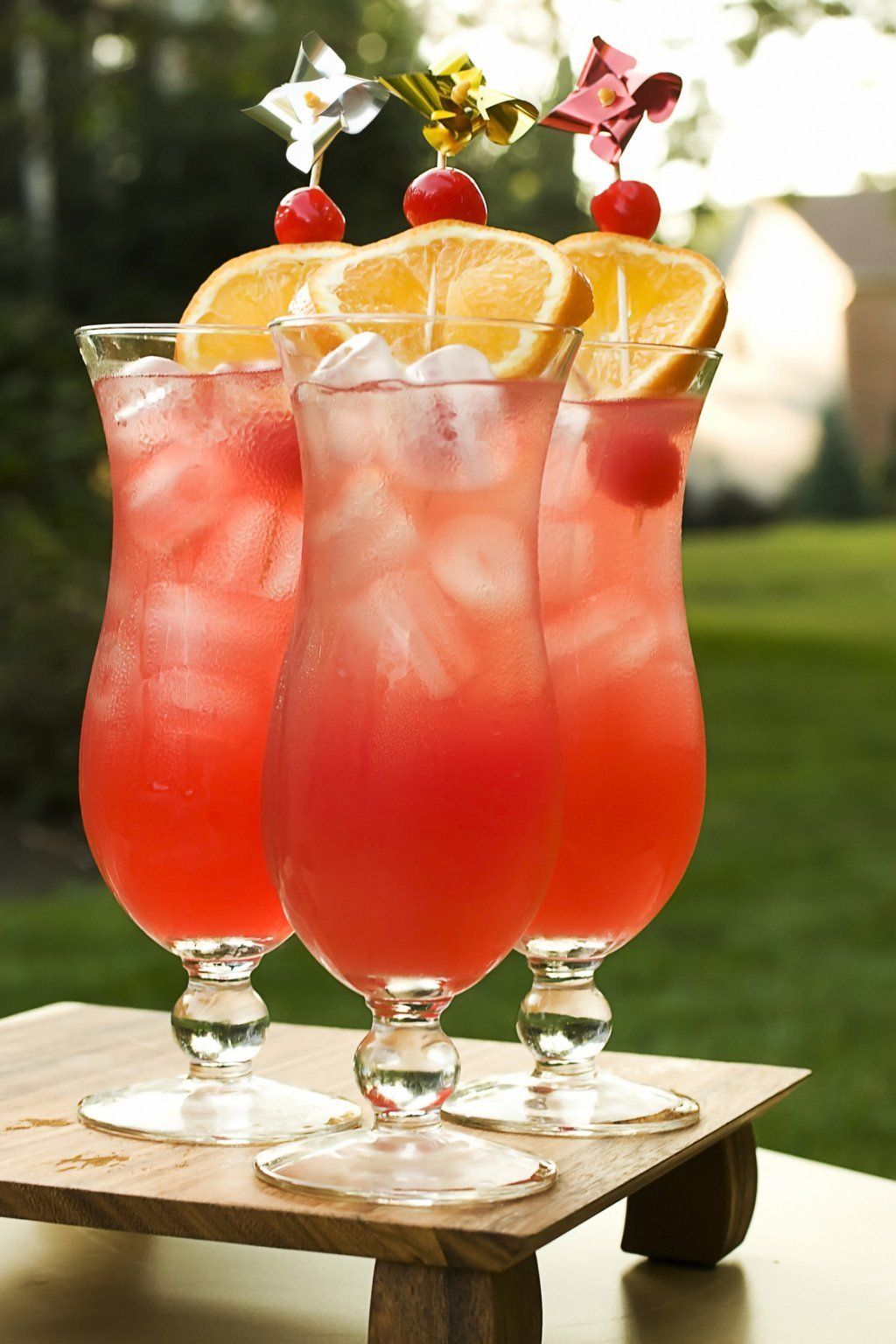 Three Hurricane Drinks — Vestavia, AL — Cajun Seafood House
