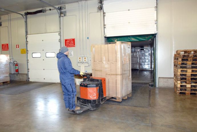 tecnico del trasporto in celle refrigerate