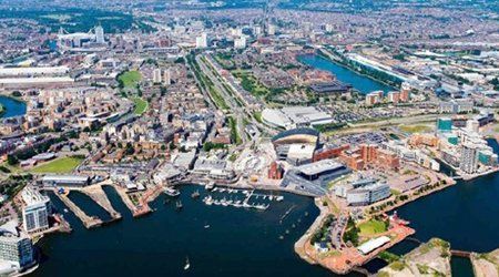 cardiff map