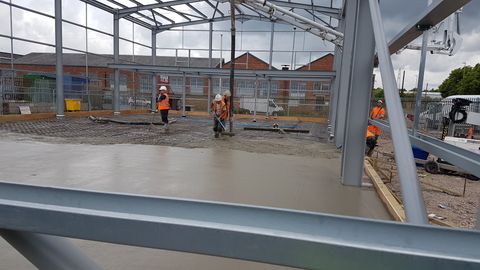 Foundation laying