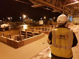 Foundation and concreting