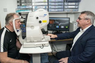 Eyesight testing