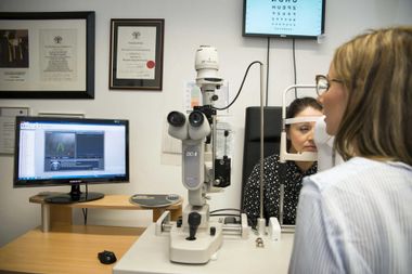 Eyesight testing