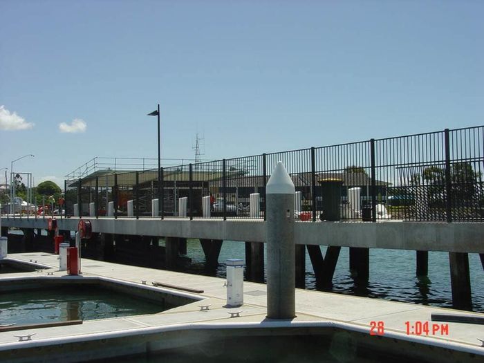 Fencing near sea — Gates Darwin in Pinelands, NT
