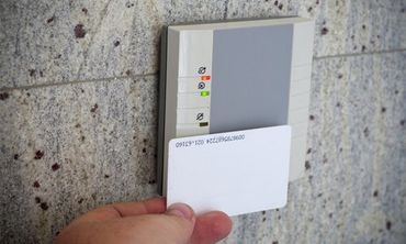 swipe card entry
