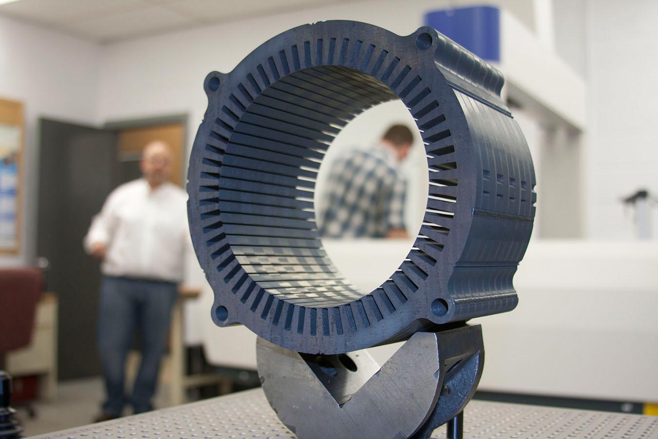 Interlocked electrical Steel Laminations for HEV / EV Traction motors